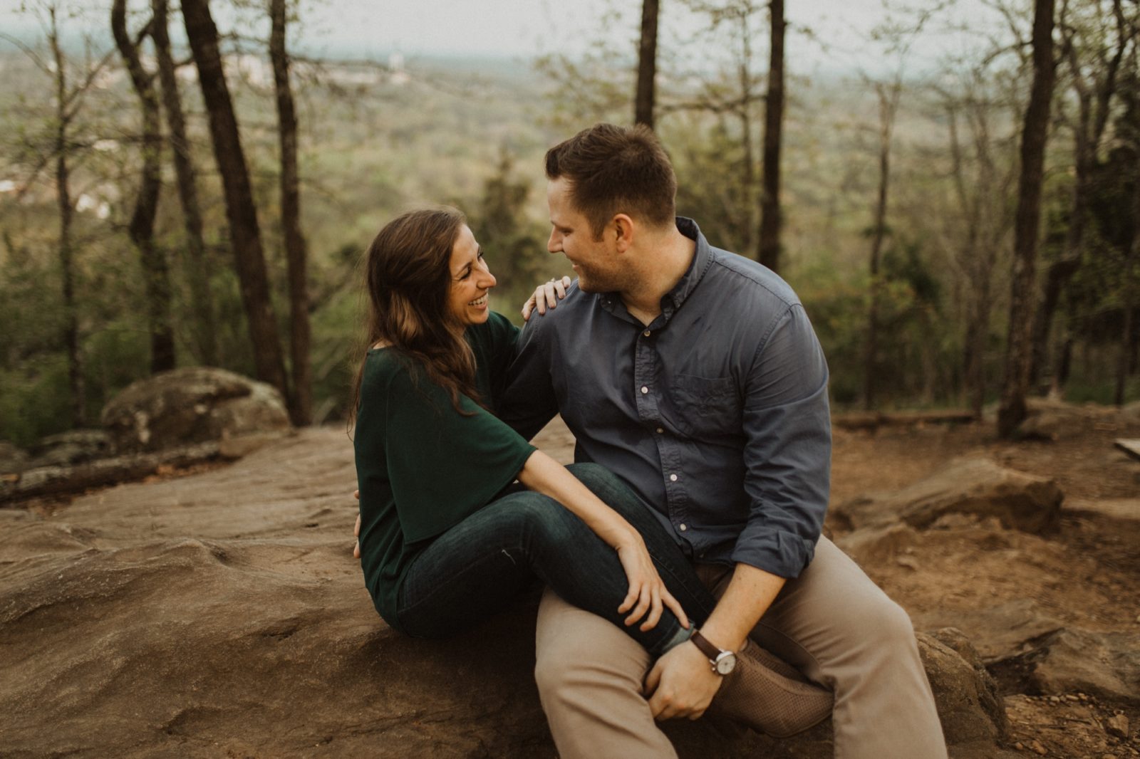 Matt + Kelly | Kennesaw Mountain | Marietta engagement photographer ...